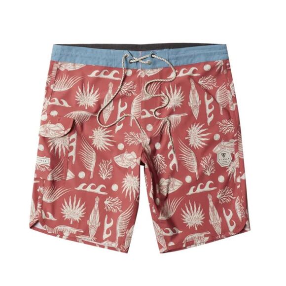 Vissla Humu Humu 20" Mens Boardshort Multicolor EUC Size 33" M107THUM - Picture 8 of 8